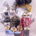 Small Vegas Snack gift basket.